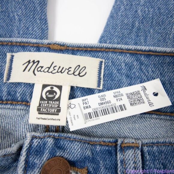 NEW Madewell The Petite Perfect Vintage Jean in Banner Wash, size P24‎ - Picture 13 of 16